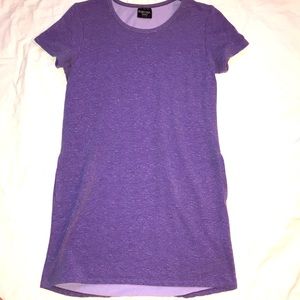 32 Degrees girls purple T-shirt dress